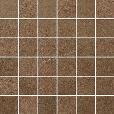 Love Tiles Metallic Rust 29.85x29.85 cm Mozaiek Cover Mat Vlak 663.0122.0061 | 104575