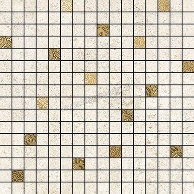 Love Tiles Nest White 35x35 cm Mozaiek Shelter Mat Vlak 663.0085.0011 | 104758
