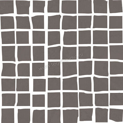 Love Tiles Splash Anthracite 20x20 cm Mozaiek Even Mat Vlak 663.0110.0331 | 104782