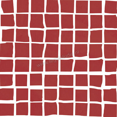 Love Tiles Splash Red 20x20 cm Mozaiek Even Mat Vlak 663.0110.0241 | 104800