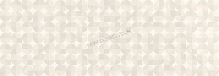 Love Tiles Print Cream 35x100 cm Wandtegel Beats Mat Vlak 635.0115.0311 | 104815