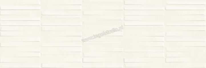 Love Tiles Splash White 20x60 cm Decor Freefall Mat Gestructureerd 677.0021.0011 | 104869