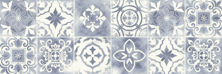 Love Tiles Splash Blue 20x60 cm Decor Patchwork Mat Vlak 677.0022.0081 | 104938