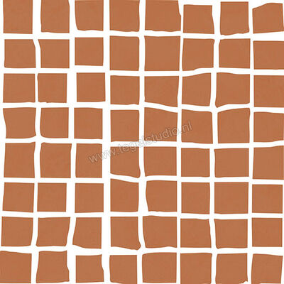 Love Tiles Splash Orange 20x20 cm Mozaiek Mat Vlak 663.0109.0441 | 105556