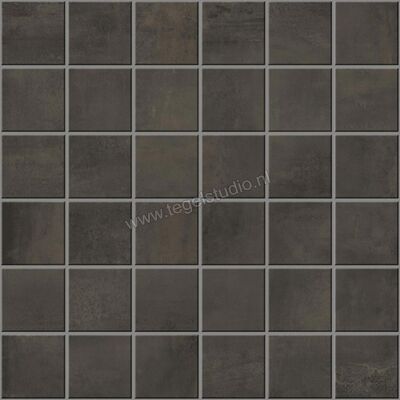 Topcollection Blade Coal 30x30 cm Mozaiek 4,7X4,7 Mat Vlak Naturale 0120195 | 106579