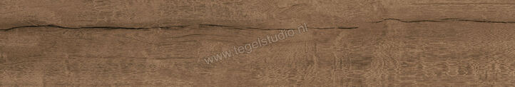 Sant Agostino Timewood Brown 20x120 cm Vloertegel / Wandtegel Mat Gestructureerd Naturale CSATWBRN20 | 117691