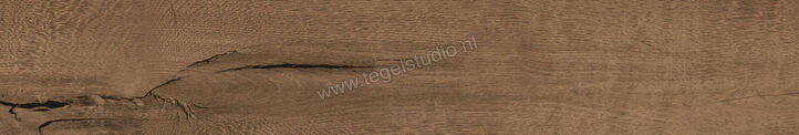 Sant Agostino Timewood Brown 20x120 cm Vloertegel / Wandtegel Mat Gestructureerd Naturale CSATWBRN20 | 117700