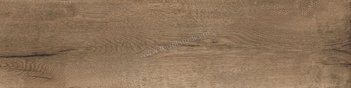 Sant Agostino Timewood Brown 30x120 cm Vloertegel / Wandtegel Mat Gestructureerd Naturale CSATWBRN30 | 117712