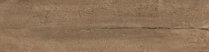 Sant Agostino Timewood Brown 30x120 cm Vloertegel / Wandtegel Mat Gestructureerd Naturale CSATWBRN30 | 117718