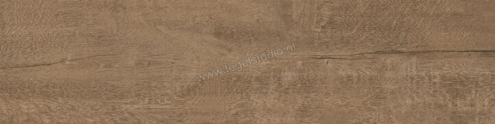 Sant Agostino Timewood Brown 30x120 cm Vloertegel / Wandtegel Mat Gestructureerd Naturale CSATWBRN30 | 117727