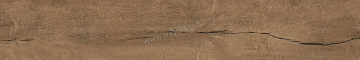 Sant Agostino Timewood Brown 30x180 cm Vloertegel / Wandtegel Mat Gestructureerd Naturale CSATWBRN18 | 117748