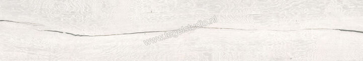 Sant Agostino Timewood White 20x120 cm Vloertegel / Wandtegel Mat Gestructureerd Naturale CSATWWHE20 | 118048