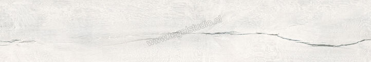 Sant Agostino Timewood White 30x180 cm Vloertegel / Wandtegel Mat Gestructureerd Naturale CSATWWHE18 | 118093