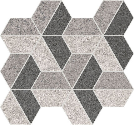 Sant Agostino Highstone Dark 24x28 cm Mozaiek Hexagon Mat Vlak Naturale CSAHHSDA28 | 119215