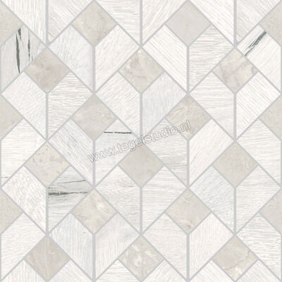 Sant Agostino Timewood White 29x29 cm Vloertegel / Wandtegel Mat Gestructureerd Naturale CSAFTWWH28 | 119278