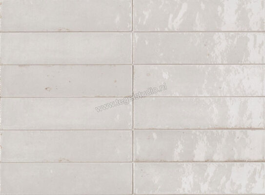 Marazzi Lume White 6x24 cm Decor Glanzend Gestructureerd Lux M6RN | 145575