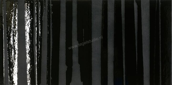 Novabell Paris Noir 40x80 cm Decor Brosse Mat Vlak Naturale PRS990K | 153033