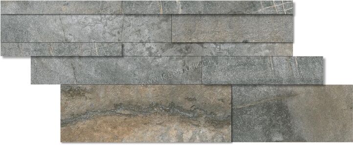  Del Conca Climb Grigio 30x60 cm Muretto Tredi 3D Mat Gestructureerd Naturale G8CL05MUT | 163551