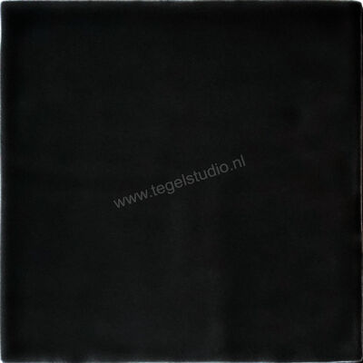 Topcollection Cube Black Glossy 15.2x15.2 cm Wandtegel Glanzend CTBLOBG1515 | 164118