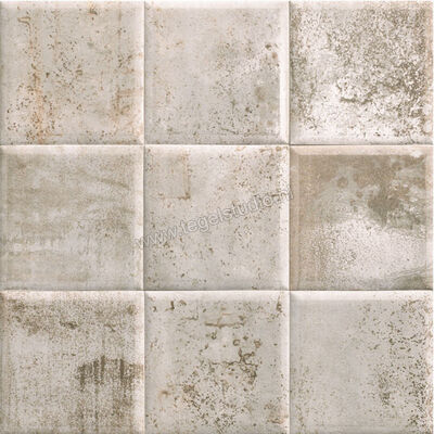 Mainzu Ceramica Tin-Tile Grey 20x20 cm Decor Mat Vlak PT02867 | 175383