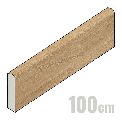 Love Tiles Timber Beige 8x100 cm Plint Mat Gestructureerd Natur 661.0033.043 | 181262