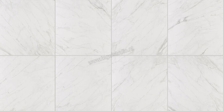 Keraben Evoque Blanco 60x60 cm Vloertegel / Wandtegel Mat GJN42000 | 186058