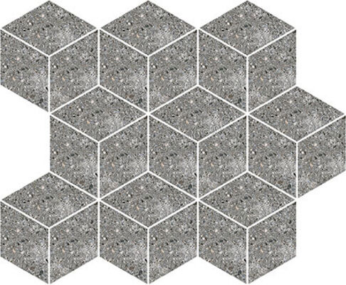 Keraben Underground Graphite 26x30 cm Mozaiek Cube Mat Vlak Naturale P0000164 | 187711