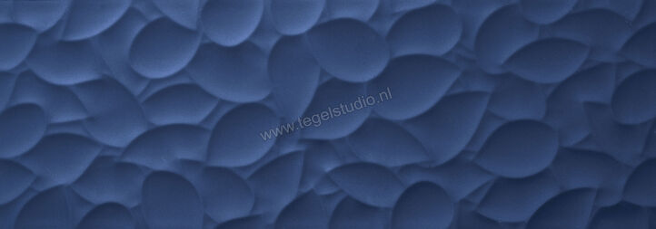 Love Tiles Genesis Deep Blue 35x100 cm Wandtegel Leaf Mat B635.0126.008 | 189988