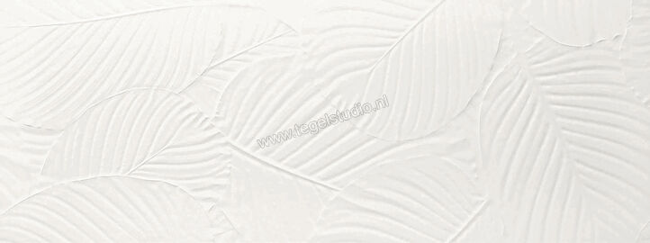 Love Tiles Genesis White 45x120 cm Wandtegel palm Mat Naturale B678.0017.001 | 190015