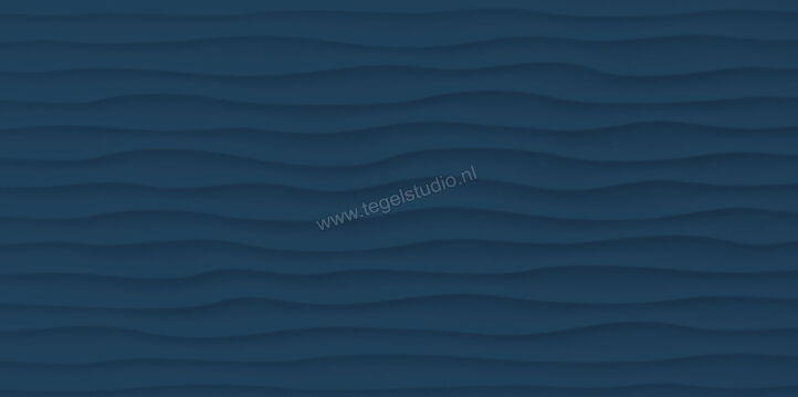 Love Tiles Genesis Deep Blue 30x60 cm Wandtegel reef Mat Naturale B669.0049.008 | 190024