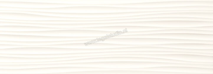 Love Tiles Genesis White 35x100 cm Wandtegel Wind Mat Naturale B635.0124.096 | 190111