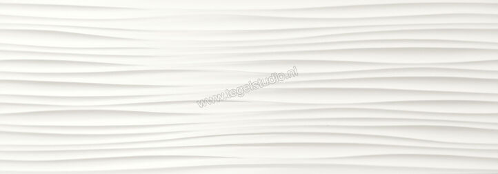 Love Tiles Genesis White 35x100 cm Wandtegel Wind Glanzend Naturale B635.0124.095 | 190114