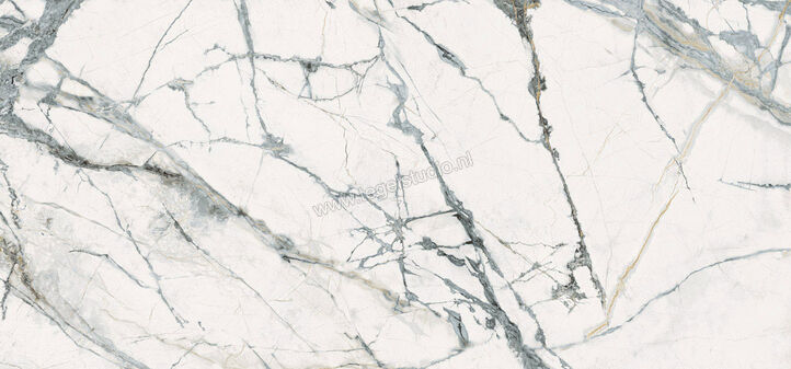  Imola Ceramica The Room Inv White 120x278 cm Vloertegel / Wandtegel Dikte: 6,5 mm Glanzend Vlak Lappato INV WH6 278 LP | 193835