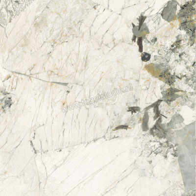 Imola Ceramica The Room quartzite patagonia PAT WH 120x120 cm Vloertegel / Wandtegel Glanzend Vlak Lappato PAT WH6 120 LP | 194117