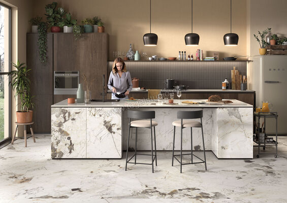 Imola Ceramica The Room quartzite patagonia PAT WH 120x120 cm Vloertegel / Wandtegel Mat Vlak Naturale PAT WH6 120 RM | 194129