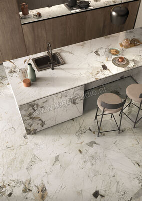 Imola Ceramica The Room quartzite patagonia PAT WH 120x120 cm Vloertegel / Wandtegel Mat Vlak Naturale PAT WH6 120 RM | 194132