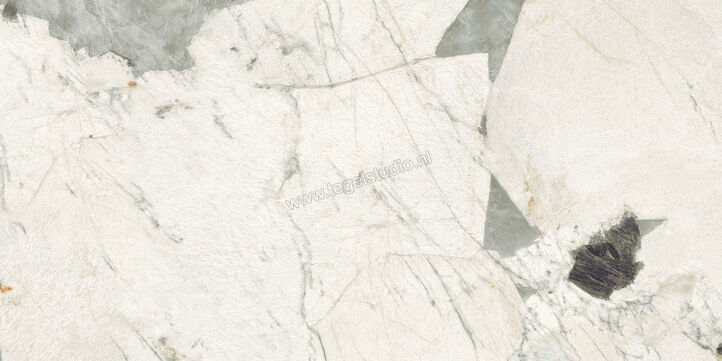 Imola Ceramica The Room quartzite patagonia PAT WH 60x120 cm Vloertegel / Wandtegel Glanzend Vlak Lappato PAT WH6 12 LP | 194177