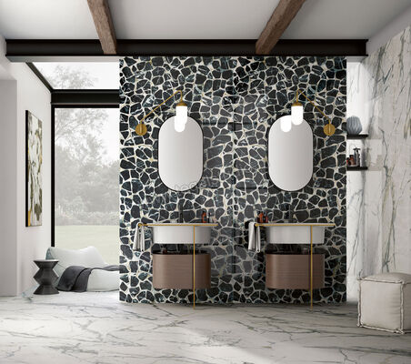  Imola Ceramica The Room Turtle 120x278 cm Wandtegel Dikte: 6,5 mm Glanzend Vlak Lappato TURTLE6 278LP | 194390