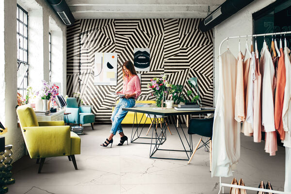  Imola Ceramica The Room Zebra 120x278 cm Wandtegel Dikte: 6,5 mm Glanzend Vlak Lappato ZEBRA6 278LP | 194402