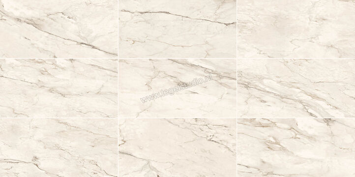  Imola Ceramica The Room Cremo Delicato 120x278 cm Vloertegel / Wandtegel Dikte: 6,5 mm Glanzend Vlak Naturale CRE DL6 278 RM | 194420