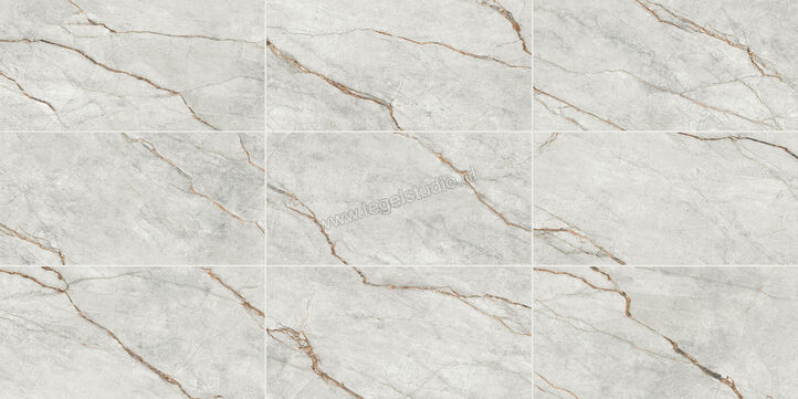  Imola Ceramica The Room Grey Roots 120x278 cm Vloertegel / Wandtegel Dikte: 6,5 mm Glanzend Vlak Lappato GRE RO6 278 LP | 194441