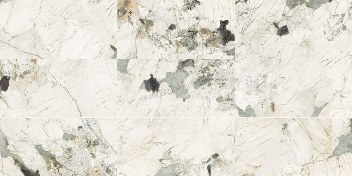 Imola Ceramica The Room quartzite patagonia PAT WH 60x120 cm Vloertegel / Wandtegel Glanzend Vlak Lappato PAT WH6 12 LP | 194510