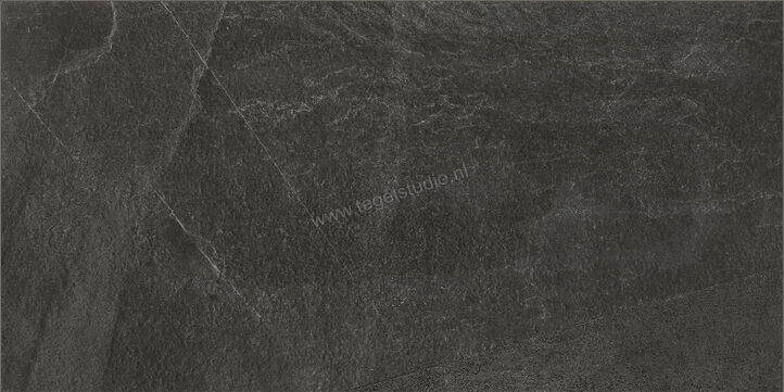 Imola Ceramica X-Rock Black N 30x60 cm Vloertegel / Wandtegel Mat Gestructureerd Naturale X-ROCK 36N | 196031