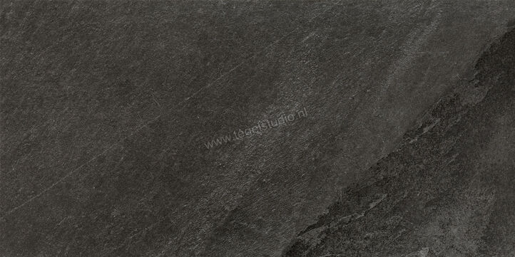 Imola Ceramica X-Rock Black N 60x120 cm Vloertegel / Wandtegel Mat Gestructureerd Naturale X-ROCK 12N | 196037