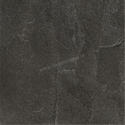 Imola Ceramica X-Rock Black N 60x60 cm Vloertegel / Wandtegel Mat Gestructureerd Naturale X-ROCK 60N | 196058