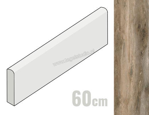 Topcollection Woodtrend Iroko 7.2x60 cm Plint Mat Gestructureerd 0088259 | 200227