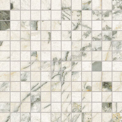 Imola Ceramica The Room quartzite patagonia PAT WH 30x30 cm Mozaiek Mat Vlak Naturale MK.PAT WH6 30 | 202957