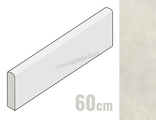 Marca Corona Multiforme Calce 7.2x60 cm Plint Mat Vlak I906 | 204775