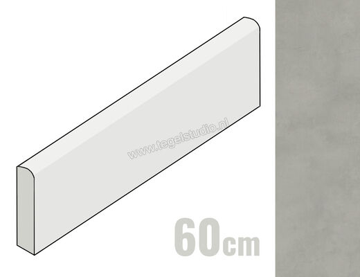 Marca Corona Multiforme Mica 7.2x60 cm Plint Mat Vlak I908 | 204928