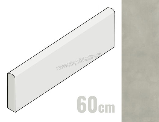 Marca Corona Multiforme Perla 7.2x60 cm Plint Mat Vlak I907 | 204985